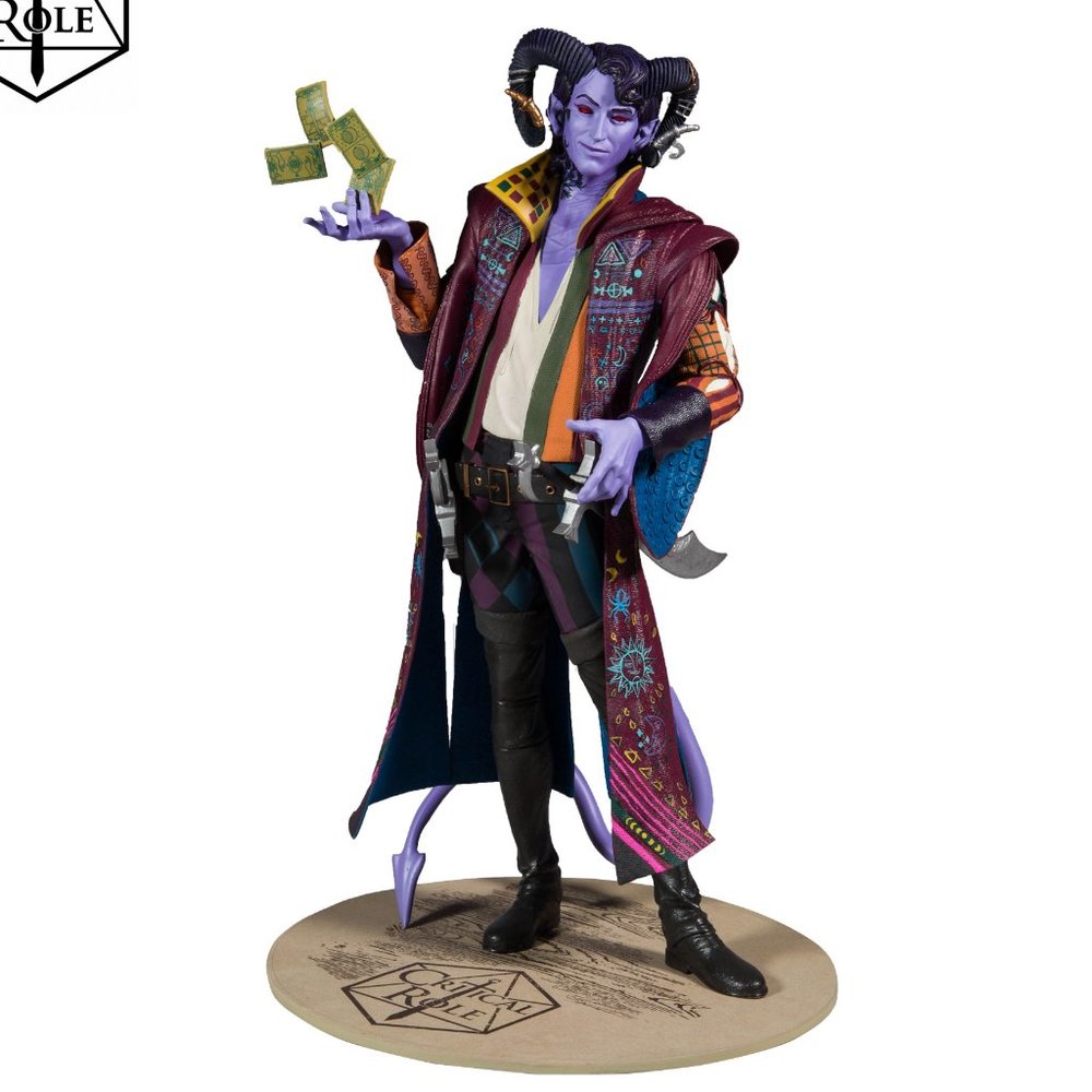 Critical Role The Mighty Nein Mollymauk Tealeaf 12″ Figure by Mcfarlane Toys